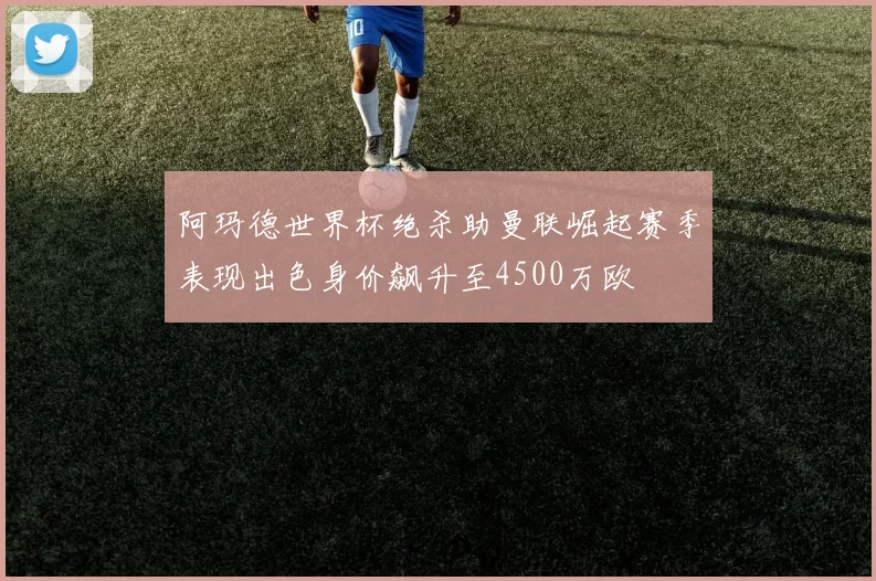 阿玛德世界杯绝杀助曼联崛起赛季表现出色身价飙升至4500万欧